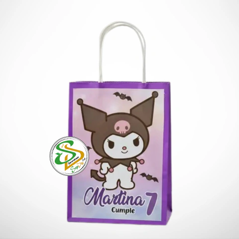 Bolsa de Papel Kraft Cumpleaños - Personalizados