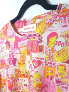 Los Simpson Pattern Remera - comprar online