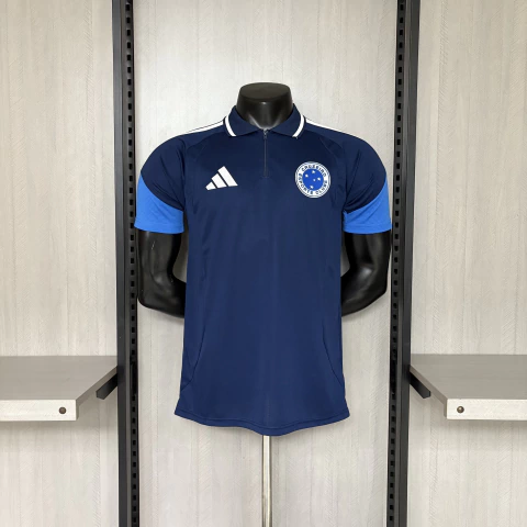 Camisa Polo Cruzeiro 26/27 Adidas Masculina - Azul