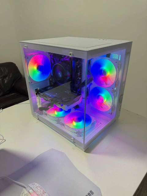 PC Aquário – Intel Core i5 4ª Geração, 16GB RAM, SSD 240GB, Gabinete Snow Grodd com Fans RGB
