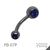 UMBIGO AÇO COM 2 PEDRAS - comprar online