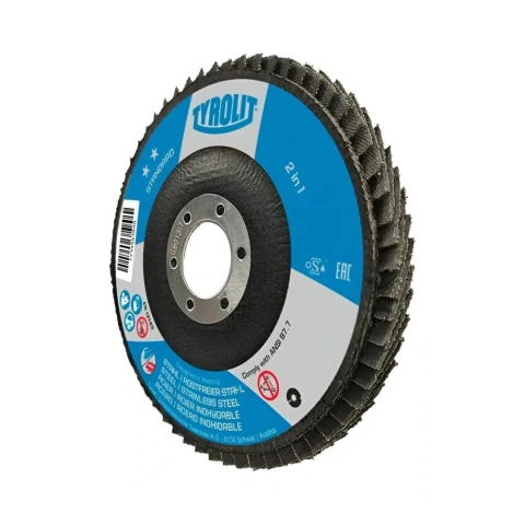 Disco Flap Fibra Grano 115mm 10un Tyrolit TFOFP060X10