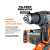 Taladro Percutor Brushless One-power 20V 13mm Nebraska NOPT20B140 - VOL Vanguardiaol 