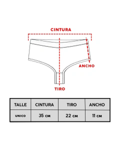 Culote Aurora Pack x 3 - tienda online