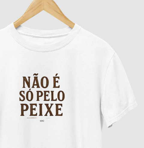 Camiseta É PELA HISTÓRIA | Algodão Premium