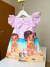 Vestido trapézio Moana baby