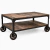 Mesa Ratona De Hierro Con Ruedas MR-97 Old Rider Garage