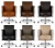 Sillón De Cuero AVIATOR Aluminio Remachado AVI-60 Old Rider Garage - comprar online