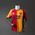 Camisa Roma 2001 Retrô Kappa Masculina - Vermelha Amarela na internet
