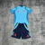 Conjunto Treino Flamengo infantil 25/26 - Torcedor Adidas Masculina -Azul Claro - comprar online