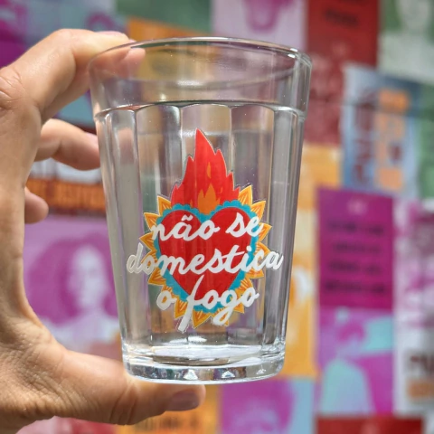 Copo Lagoinha (190ml) - NÃO SE DOMESTICA O FOGO