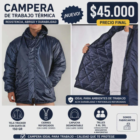 Campera de trabajo