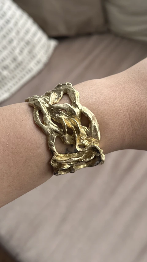 Pulsera Capitana Dorada