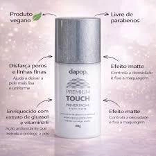 PRIMER MATTE FACIAL PREMIUM TOUCH 40g - DAPOP