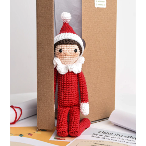elfo de navidad travieso para niños decoracion navideña