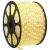 Mangueira Led Redonda 12mm IP67 Branco Quente 100m + 4 Conector