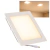 Painel de Led Embutir 12w Quadrado Branco Quente 3000K - 3500K - comprar online