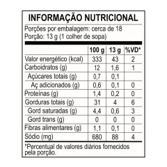 Molho Vinagrete FOTIA 230g – Pronto para Churrasco, Fresco e Sabor Caseiro, Ideal para Carnes e Acompanhamentos - comprar online