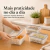 Kit 3 Potes Organizadores c/ Cesto - comprar online