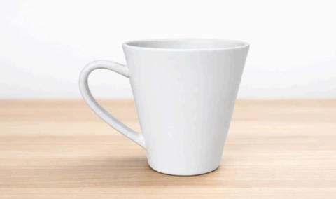 Jarro conico blanco JMB - comprar online