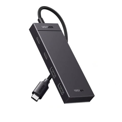 Hub USB UGreen Adaptador Multipuerto 4 en 1 USB-C 3.2 hasta 10 Gbps