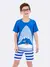 Pijama Masculino Manga Curta Com Short - comprar online