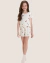 2050128 - Pijama Infantil Feminino Manga Curta Com Short
