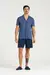 6014261 - Pijama Meia Manga Abertura Frontal Com Bermuda EM Malha Masculino - comprar online