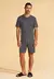 Pijama Masculino Manga Curta Com Short