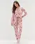 2011154 - Pijama Feminino Manga Longa Com Calca - comprar online
