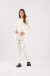 Pijama Feminino Manga Longa com Calca - comprar online