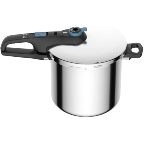 Panela Pressão Inox 8 Litros Fechamento Externo Segura