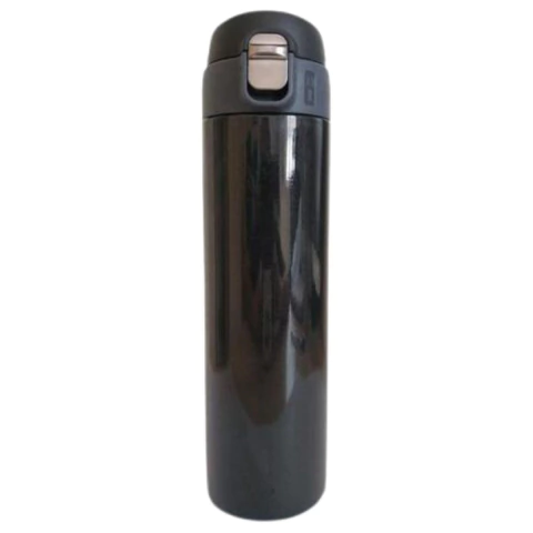 COPO GARRAFA SQUEEZE INOX TÉRMICO COM TAMPA E TRAVA 400ML - Casa dos Presentes Shop