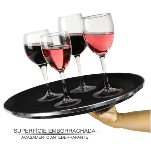 BANDEJA PARA SERVIR ANTIDERRAPANTE 35CM
