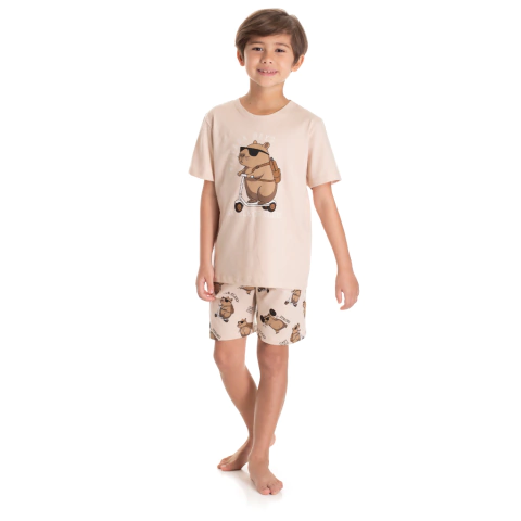 PIJAMA DE VERÃO CAPIVARA TMX