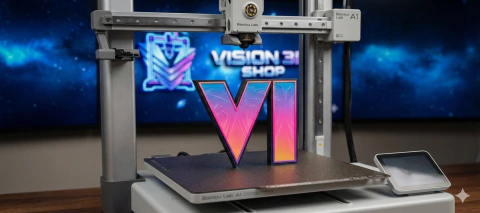 Logo Decorativa GTA VI 3D – Edição Especial Vice City Sunset