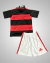 Camisa + Shorts Infantil Flamengo I 26/27 - Vermelho e Preto - comprar online