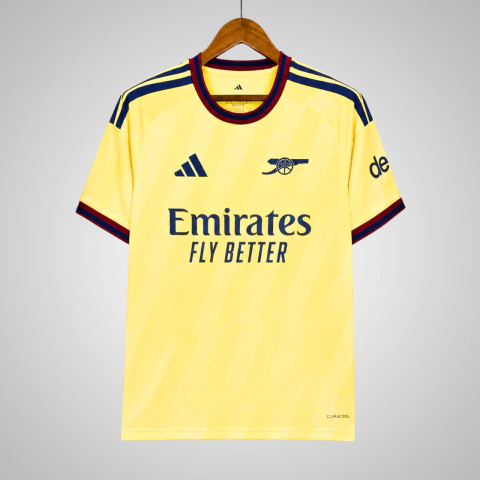Camisa Arsenal III 26/27 - Torcedor Adidas Masculina - Amarelo