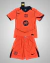 Camisa + Shorts Infantil - Barcelona 2025/26 - Laranja
