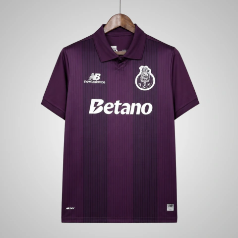 Camisa Porto II 26/27 - Torcedor New Balance Masculino - Roxa