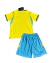 Camisa + Shorts Infantil Seleção Brasileira 2026/27 - Amarelo - comprar online