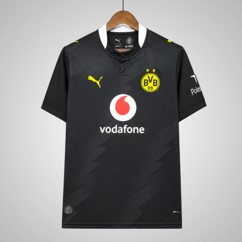 Camisa Borussia Dortmund II 26/27 - Torcedor Puma Masculina - Preta