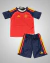 Camisa + Shorts Infantil Seleção Espanha 2026/27 - Vemelho e Azul