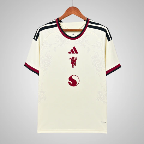 Camisa Manchester United III 26/27 - Torcedor Adidas Masculina - Branco