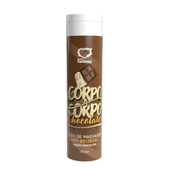 Óleo Beijável Chocolate Hot Corpo A Corpo 100ml Sexy Fantasy