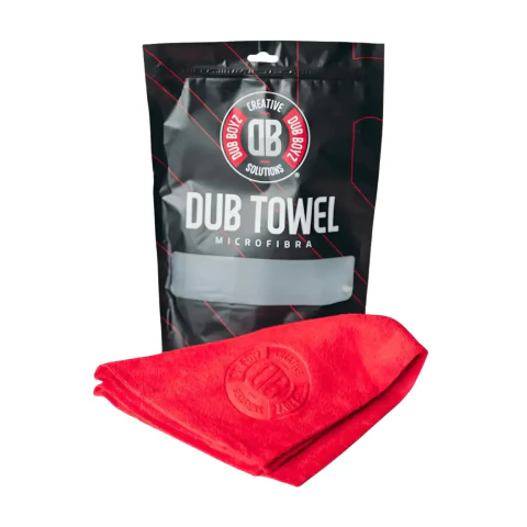 DB Towel -Toalha De Microfibra 400 G Dub Boyz | Toalha de microfibra para secagem e acabamento