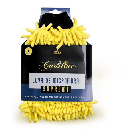 Luva de Microfibra Supreme Cadillac | Luva para Lavagem Automotiva