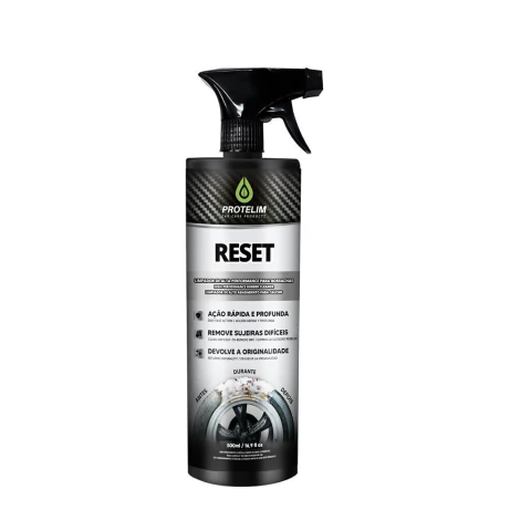 Reset 500ml Protelim | Limpador De Pneus E Borrachas