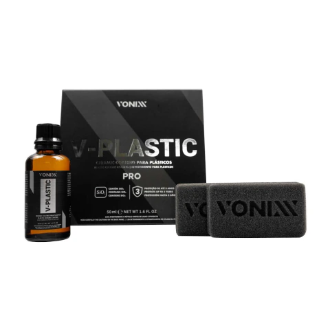 V-Plastic Pro 50ml Vonixx | Vitrificador para Plásticos e Borrachas