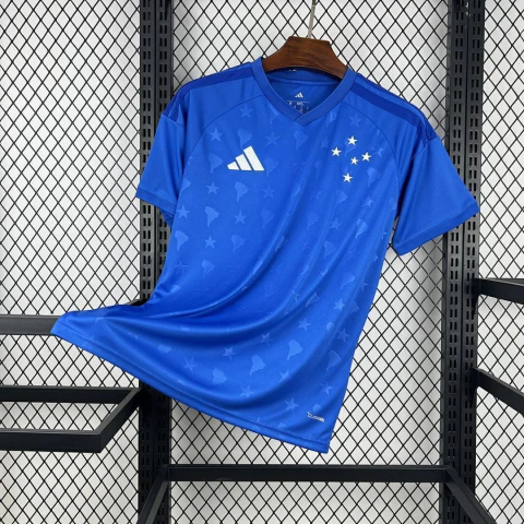 Camisa Cruzeiro Home 26/27 - Torcedor Masculina Azul